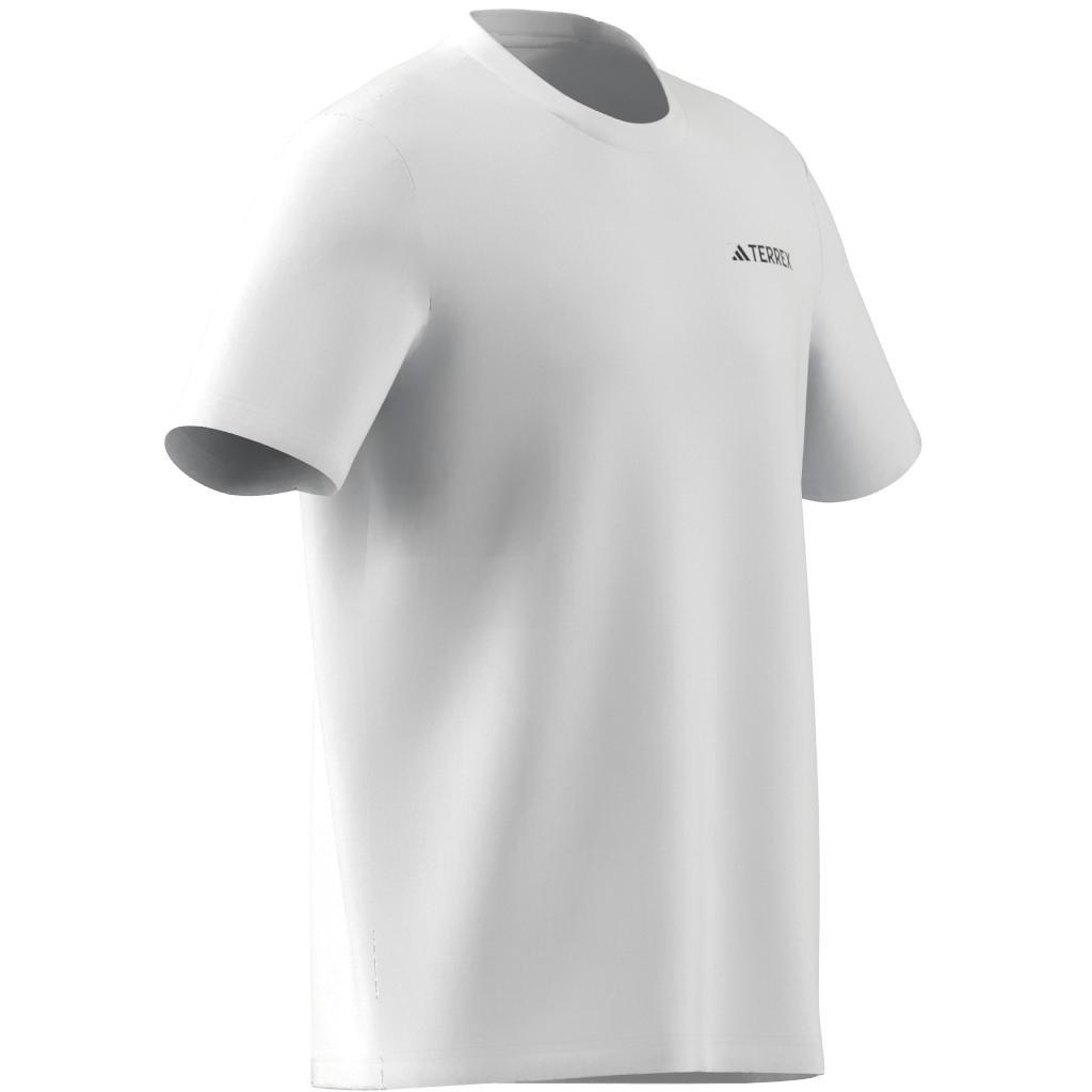 Terrex Graphic United By Summits T-Shirt, White, A901_ONE, large image number 8