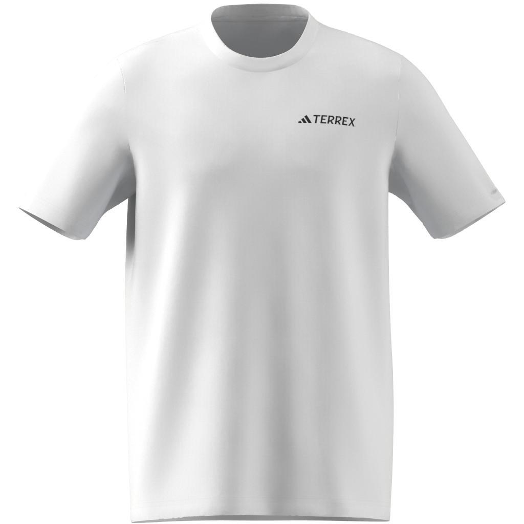 Terrex Graphic United By Summits T-Shirt, White, A901_ONE, large image number 10