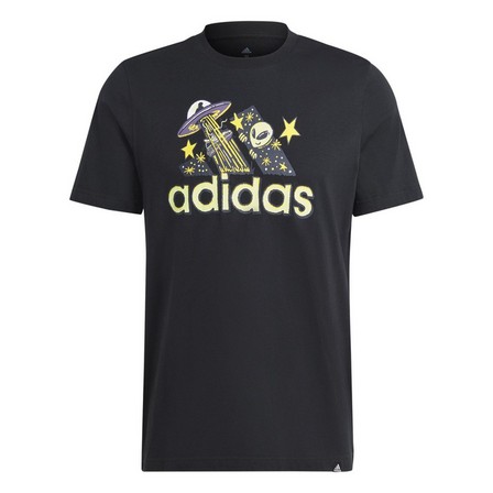 Men Sportswear Dream Doodle Fill T-Shirt, Black, A901_ONE, large image number 1