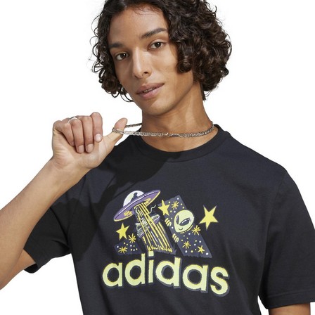 Men Sportswear Dream Doodle Fill T-Shirt, Black, A901_ONE, large image number 4
