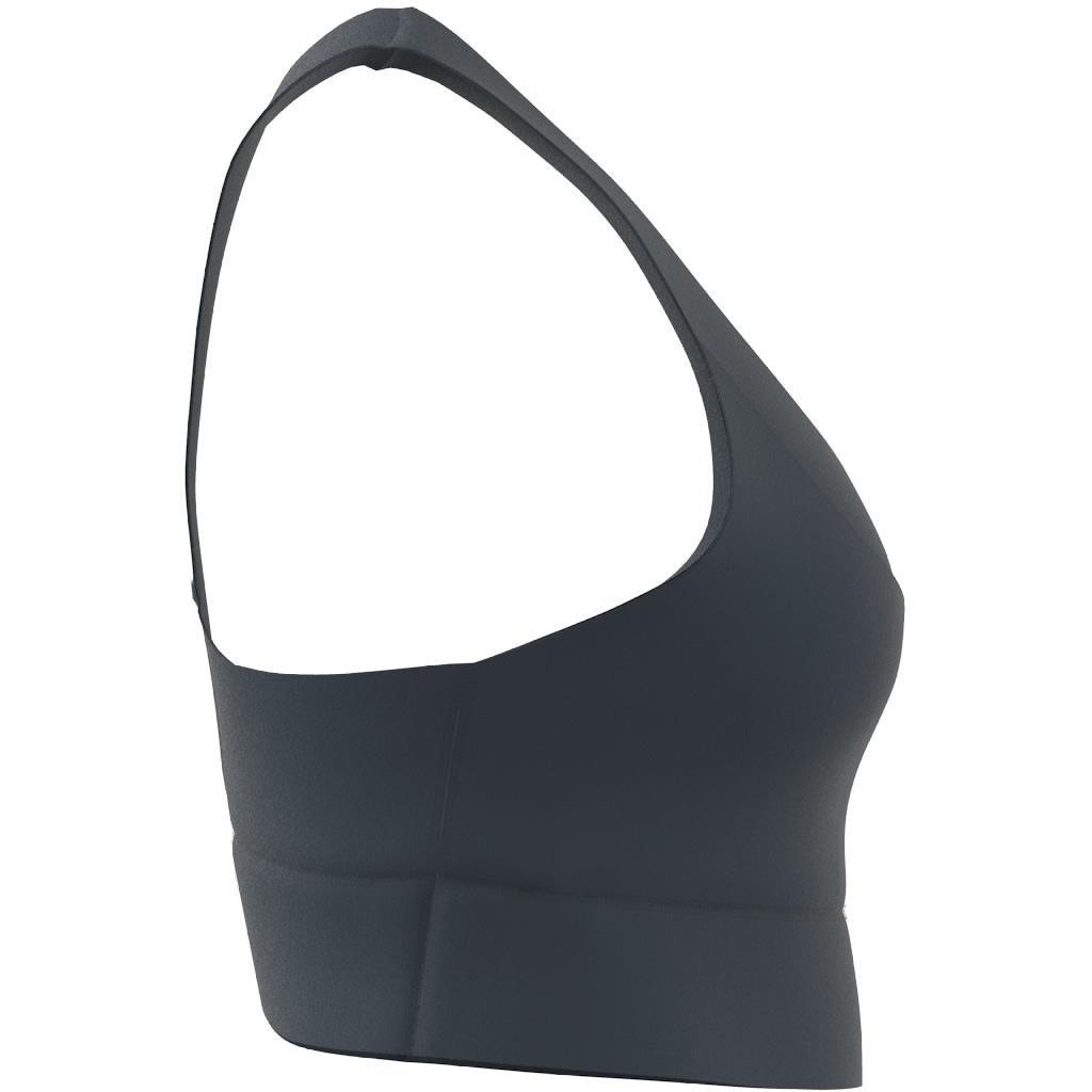 Run Pocket Medium-Support Bra, Turquoise, , large image number 13