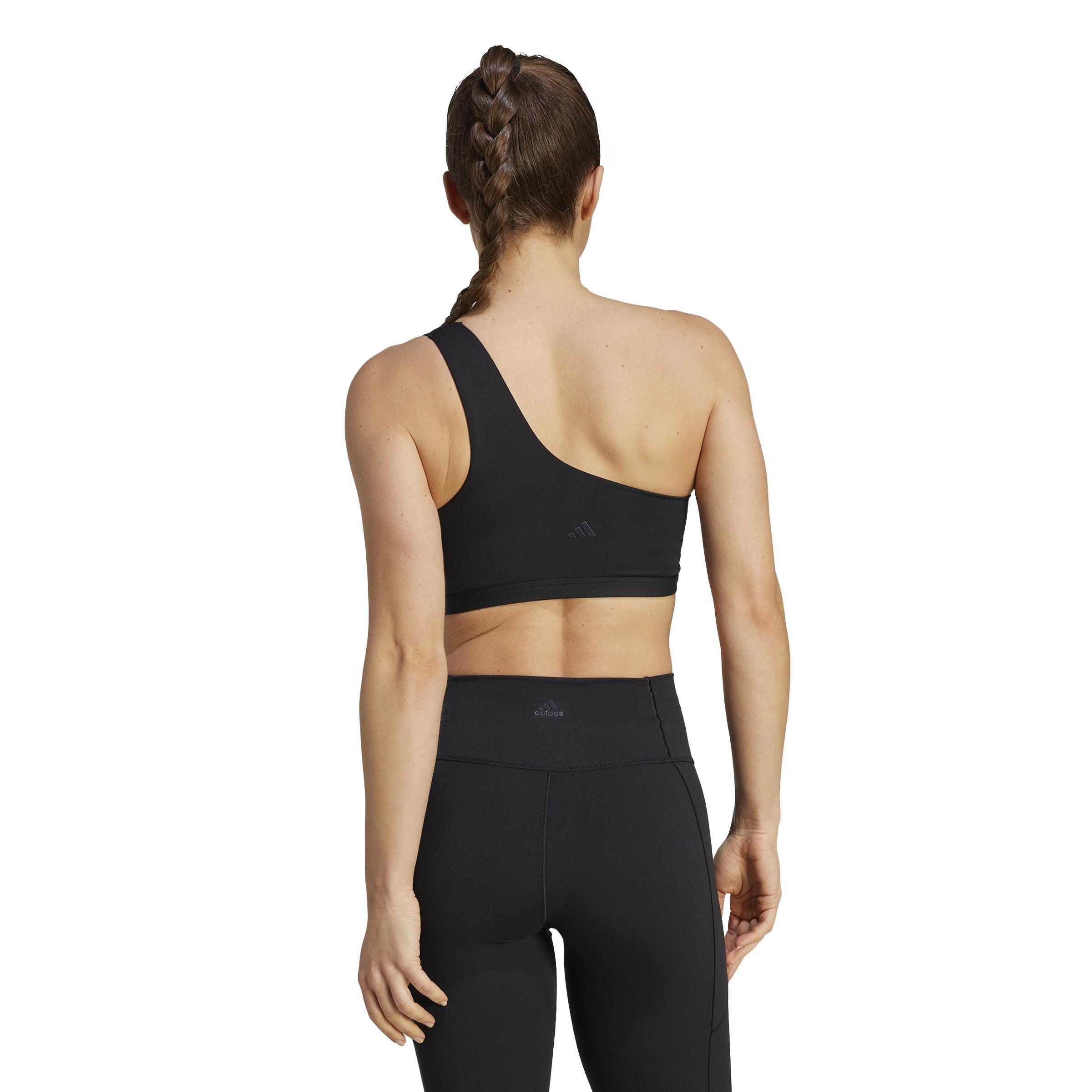 Yoga Studio Light-Support Bra, Black, A901_ONE, large image number 4