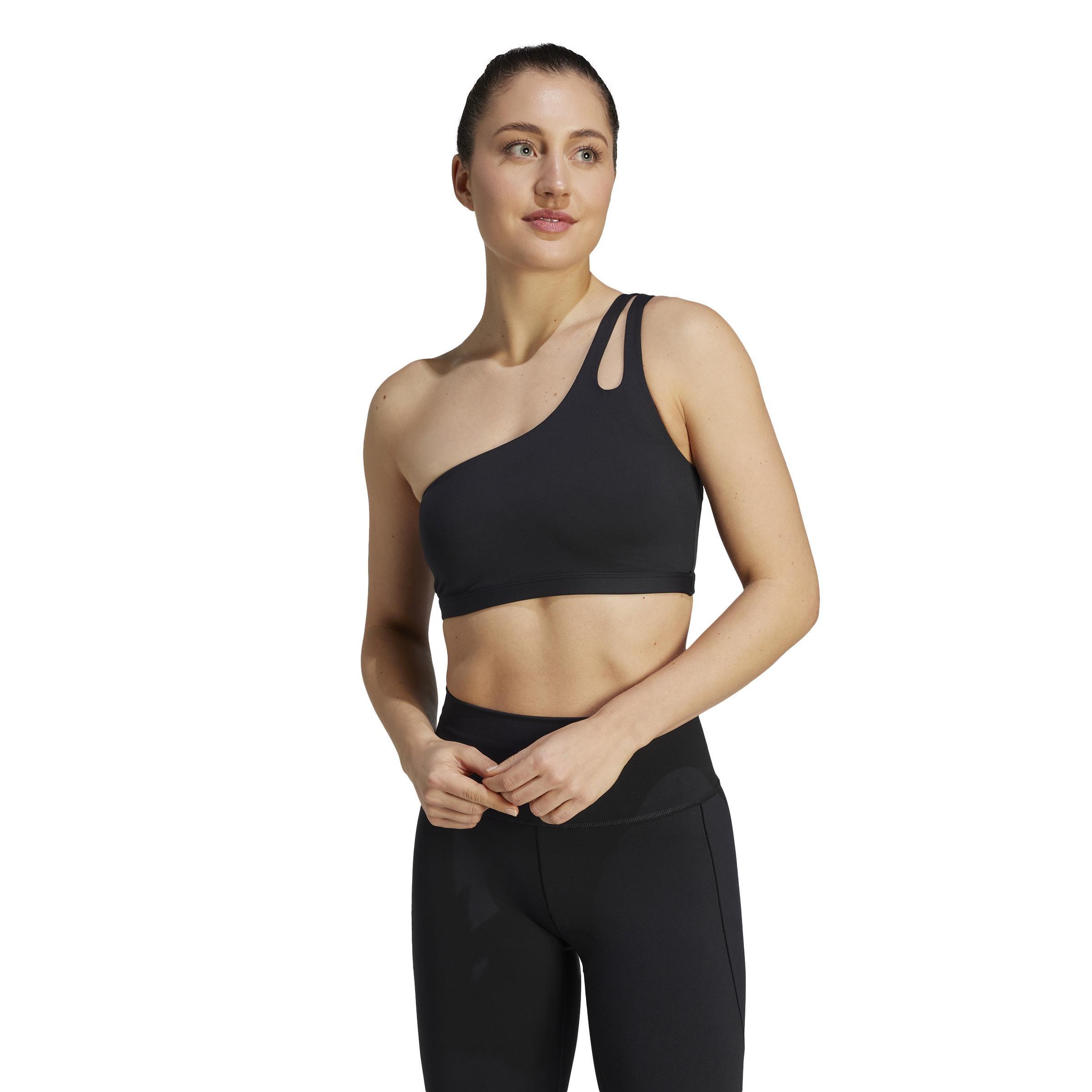 Yoga Studio Light-Support Bra, Black, A901_ONE, large image number 7