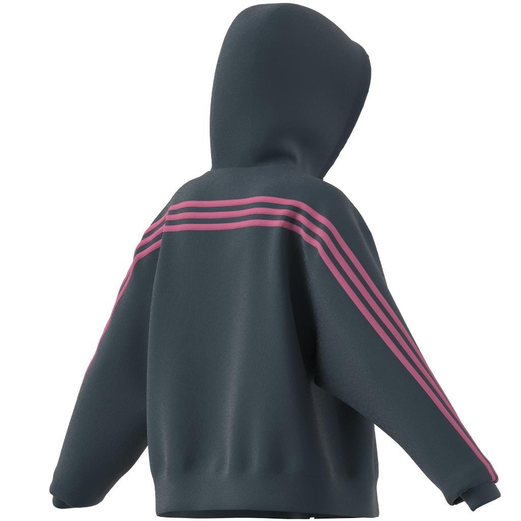 Future Icons 3-Stripes Full-Zip Hoodie, Turquoise, , large image number 10