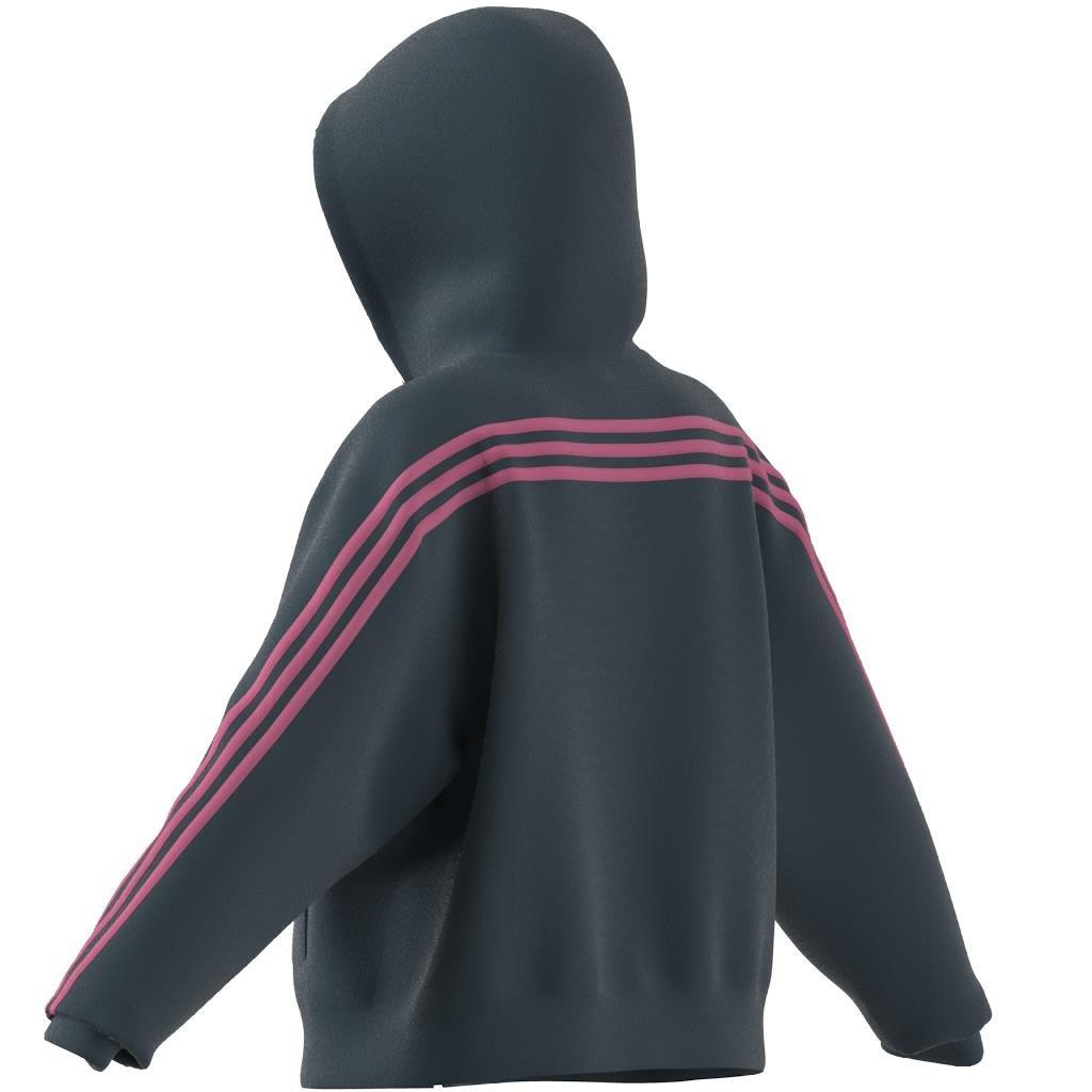 Future Icons 3-Stripes Full-Zip Hoodie, Turquoise, , large image number 14