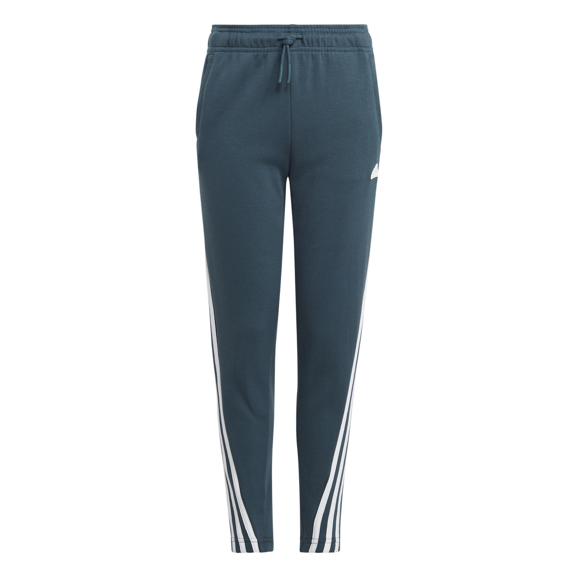 Unisex Future Icons 3-Stripes Ankle-Length Joggers, Turquoise, A901_ONE, large image number 1