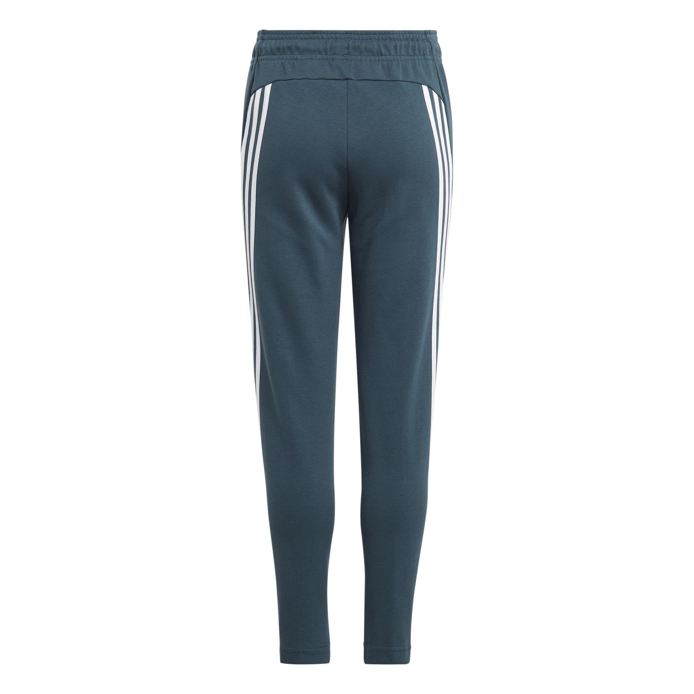 Unisex Kids Future Icons 3-Stripes Ankle-Length Joggers, Turquoise, , large image number 2