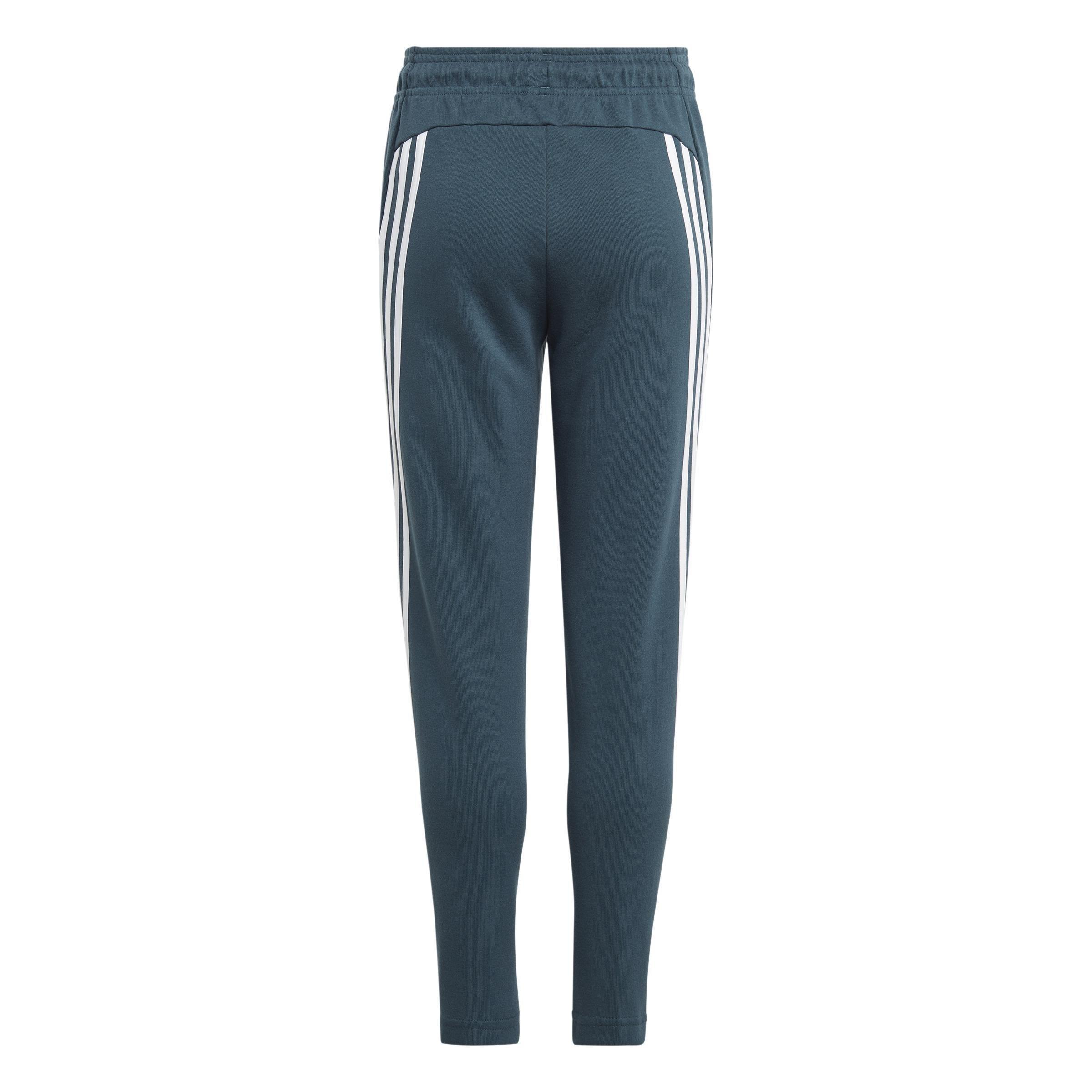 Unisex Future Icons 3-Stripes Ankle-Length Joggers, Turquoise, A901_ONE, large image number 2