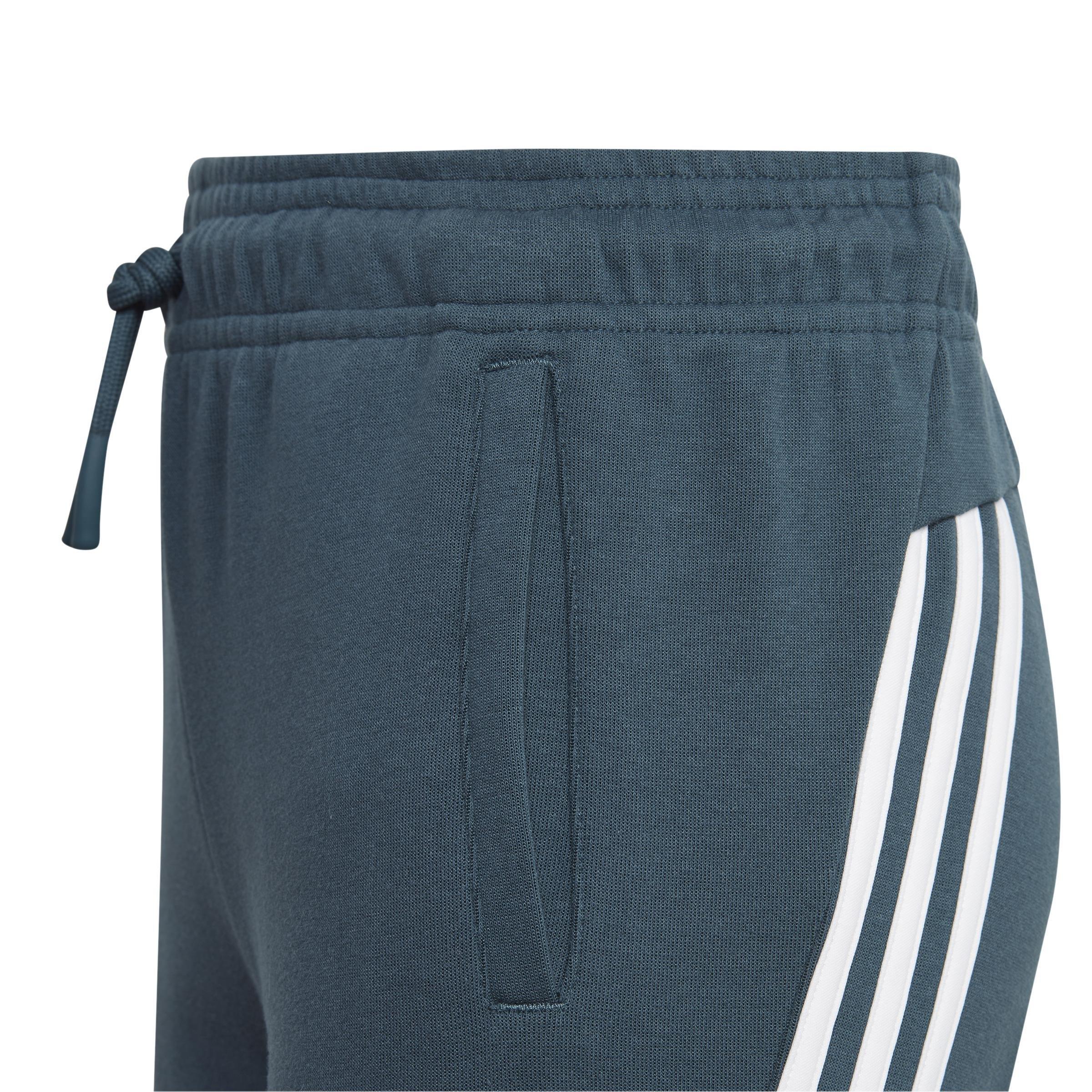 Unisex Kids Future Icons 3-Stripes Ankle-Length Joggers, Turquoise, A901_ONE, large image number 5