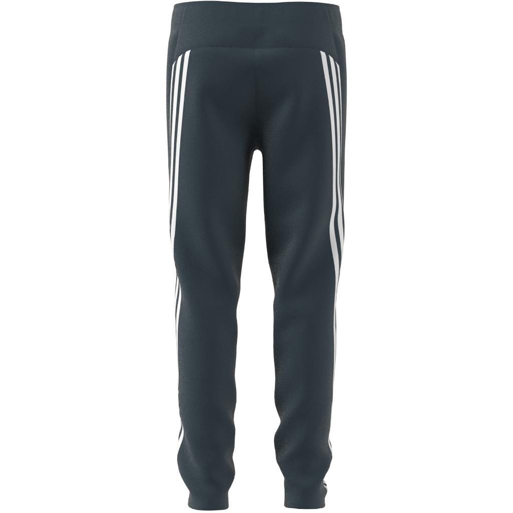 Unisex Kids Future Icons 3-Stripes Ankle-Length Joggers, Turquoise, A901_ONE, large image number 6