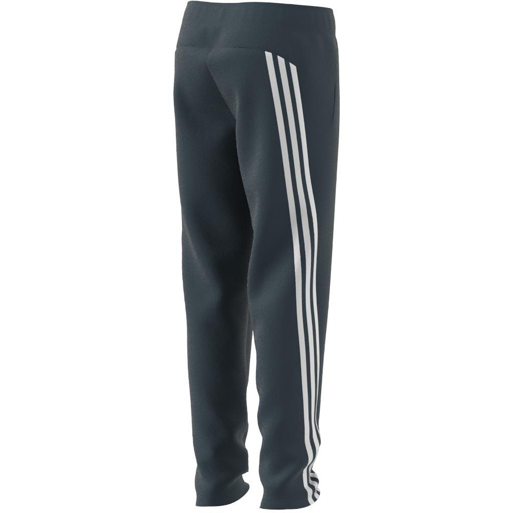 Unisex Kids Future Icons 3-Stripes Ankle-Length Joggers, Turquoise, A901_ONE, large image number 9