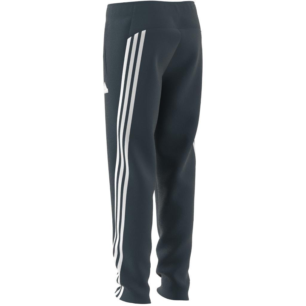 Unisex Kids Future Icons 3-Stripes Ankle-Length Joggers, Turquoise, A901_ONE, large image number 11