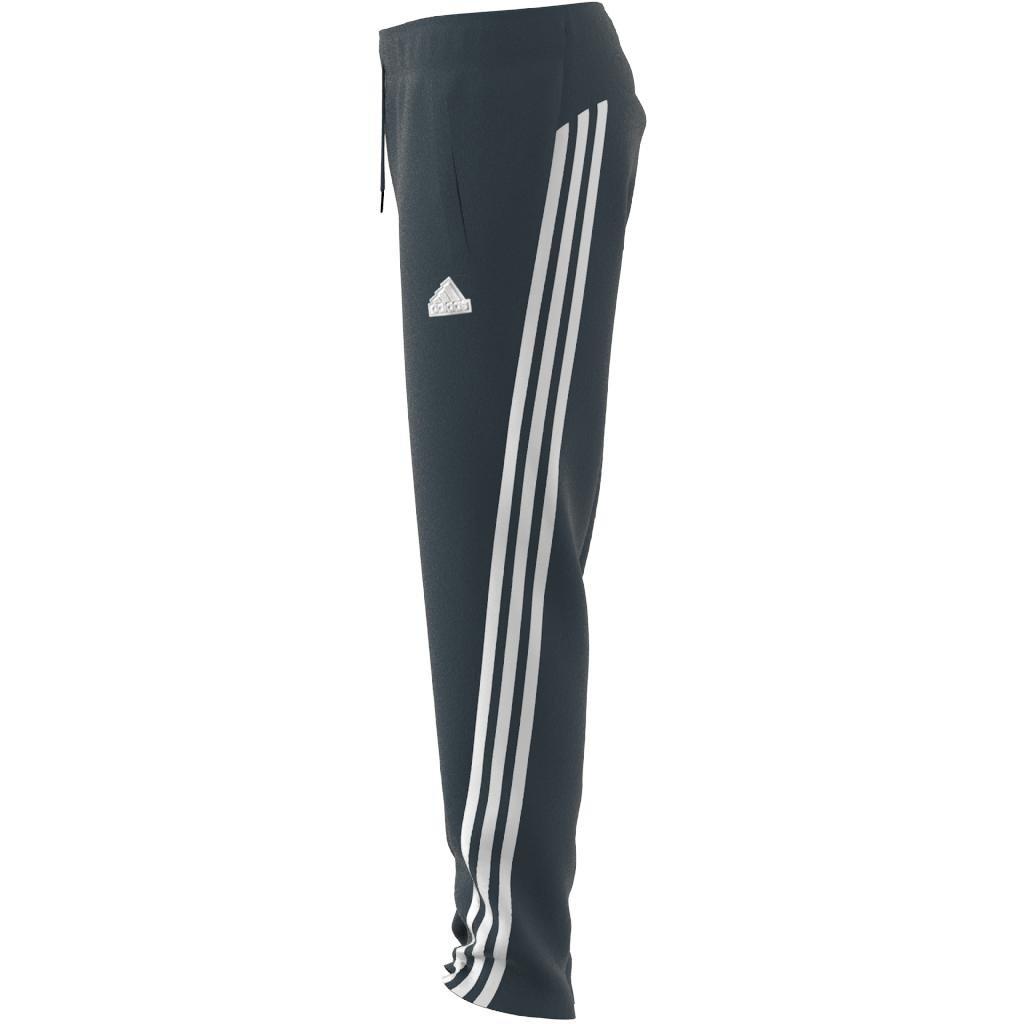 Unisex Kids Future Icons 3-Stripes Ankle-Length Joggers, Turquoise, A901_ONE, large image number 12