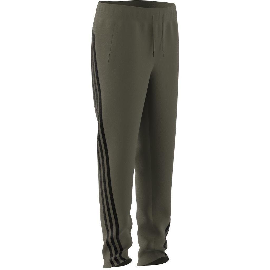 Unisex Kids Future Icons 3-Stripes Ankle-Length Joggers, Green, A901_ONE, large image number 9