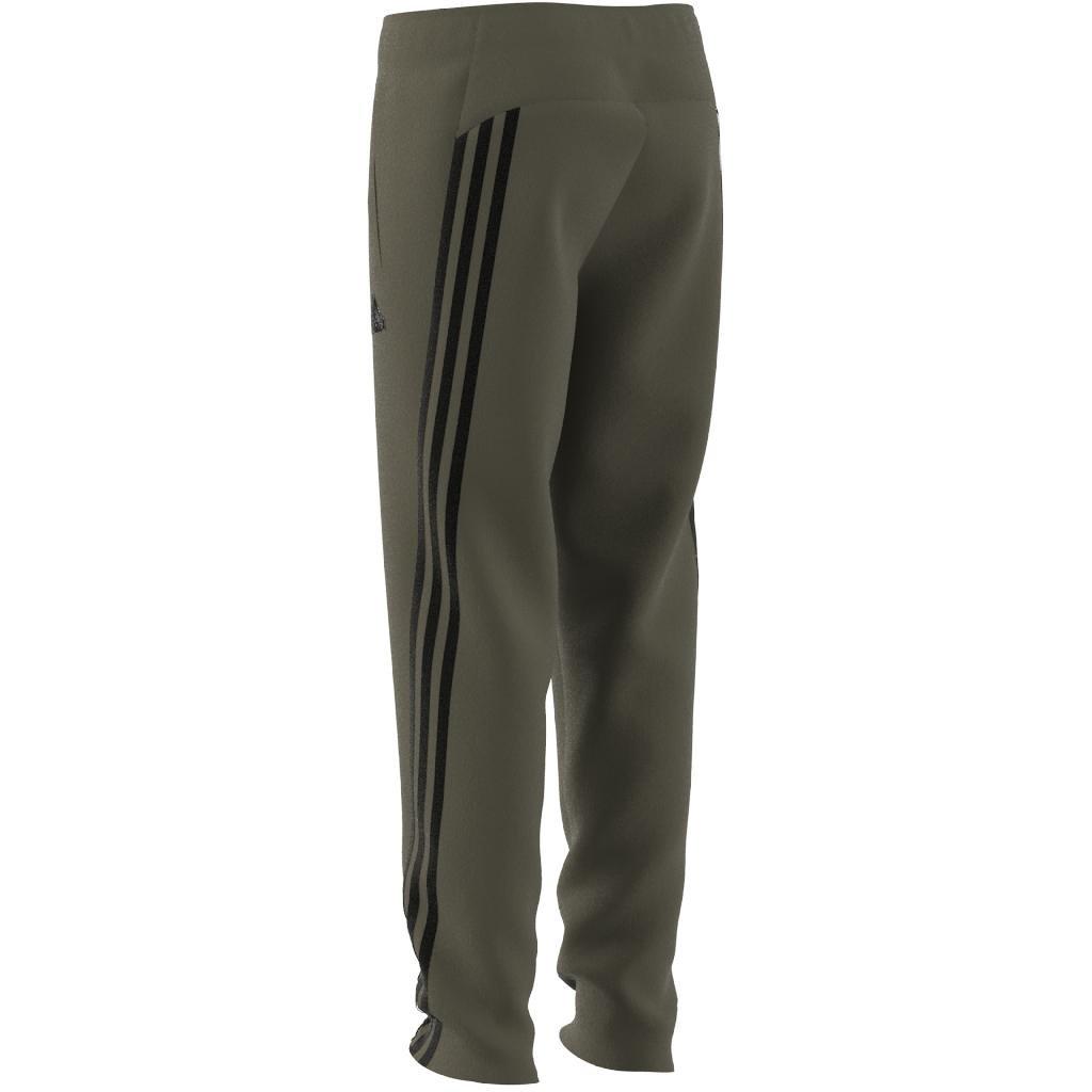 Unisex Kids Future Icons 3-Stripes Ankle-Length Joggers, Green, A901_ONE, large image number 10