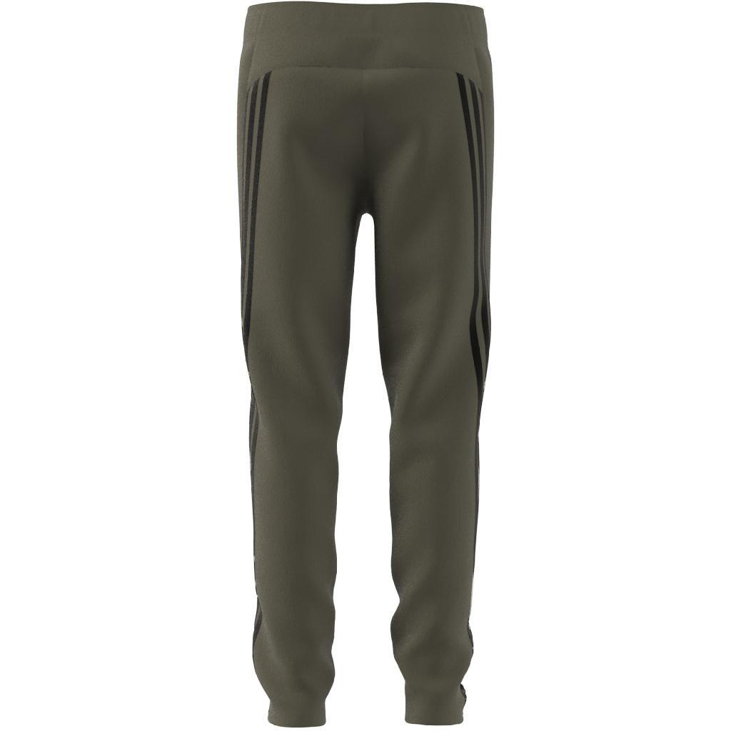 Unisex Kids Future Icons 3-Stripes Ankle-Length Joggers, Green, A901_ONE, large image number 11