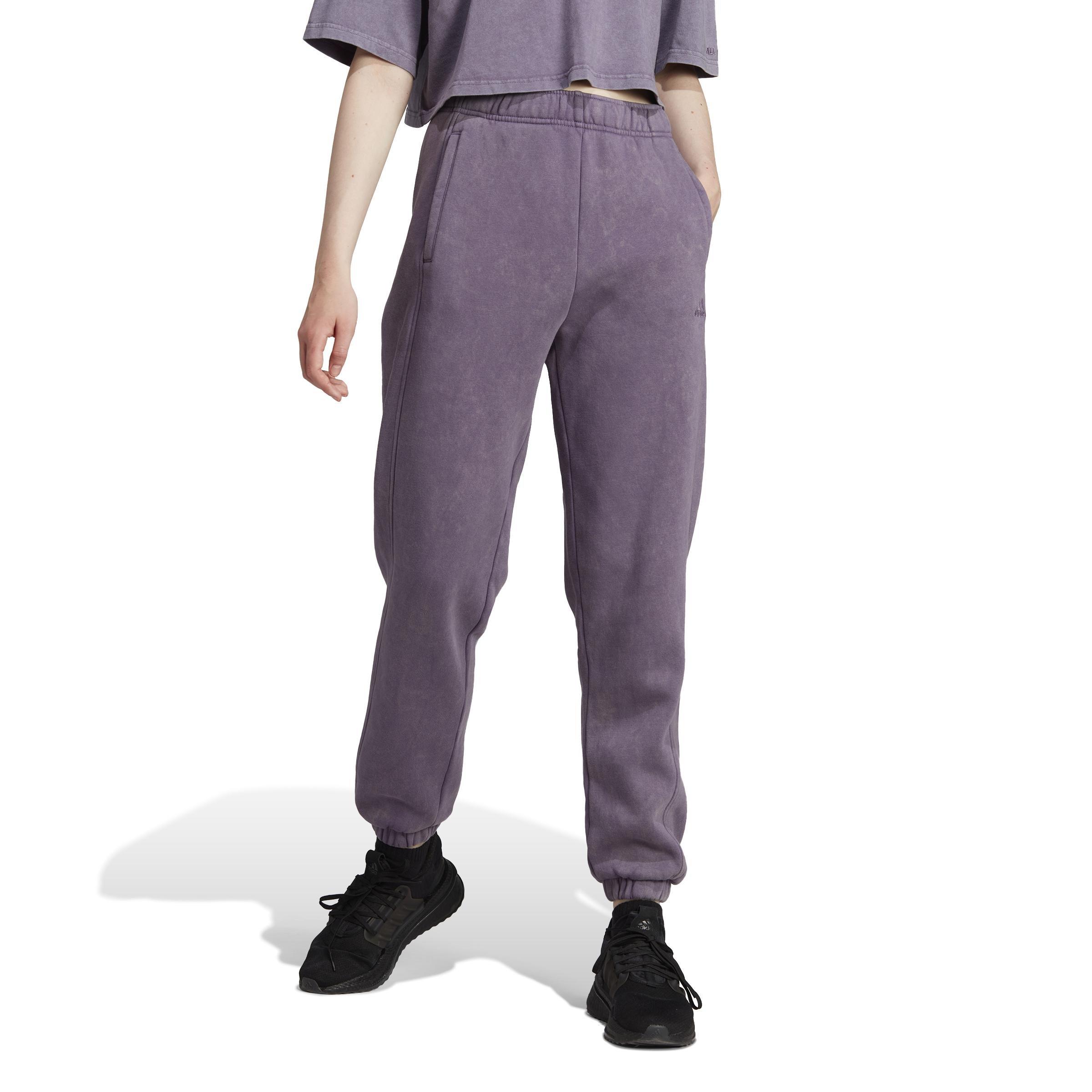 All Szn Fleece Washed Joggers, Purple, , large image number 1
