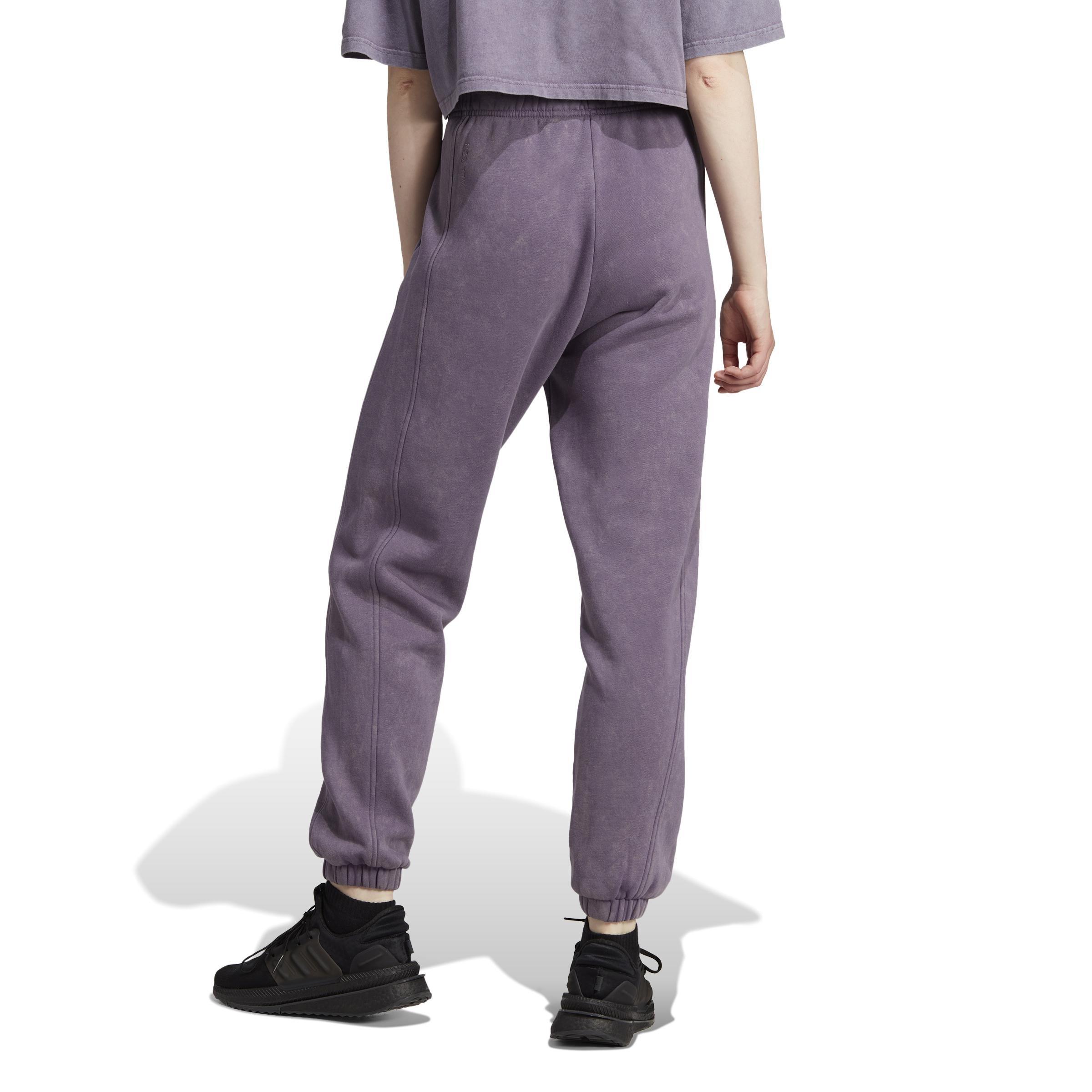 All Szn Fleece Washed Joggers, Purple, , large image number 3