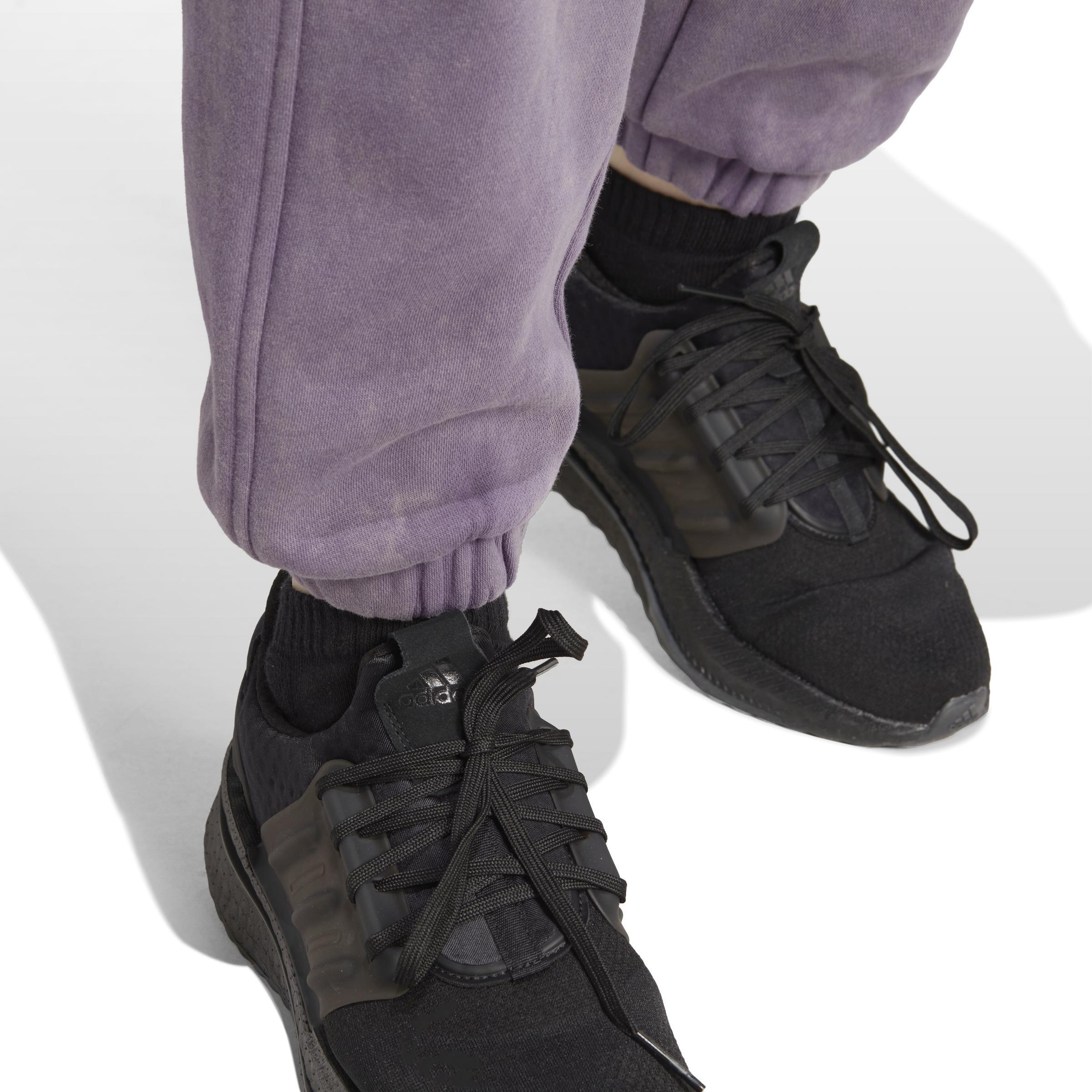 All Szn Fleece Washed Joggers, Purple, , large image number 4