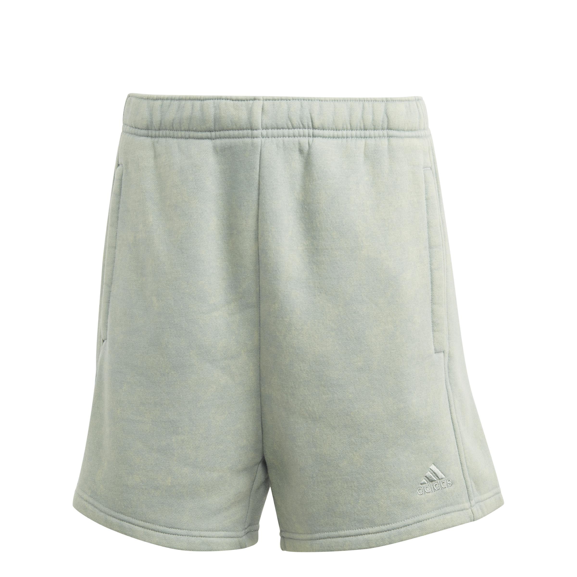 All Szn Fleece Washed Shorts, Green, , large image number 1