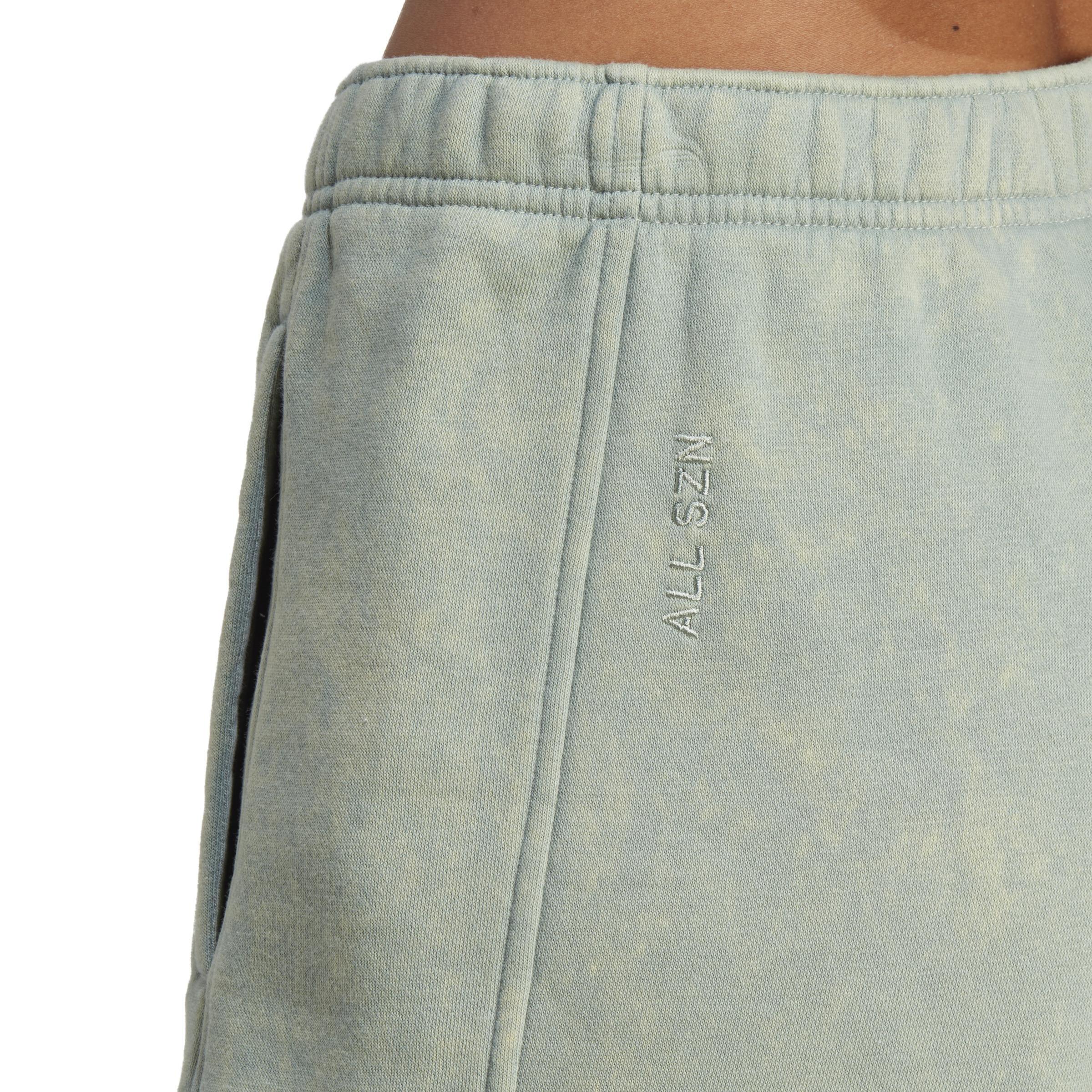 All Szn Fleece Washed Shorts, Green, , large image number 4