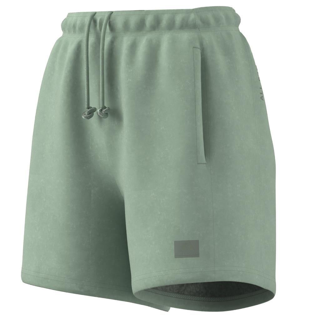 All Szn Fleece Washed Shorts, Green, , large image number 10