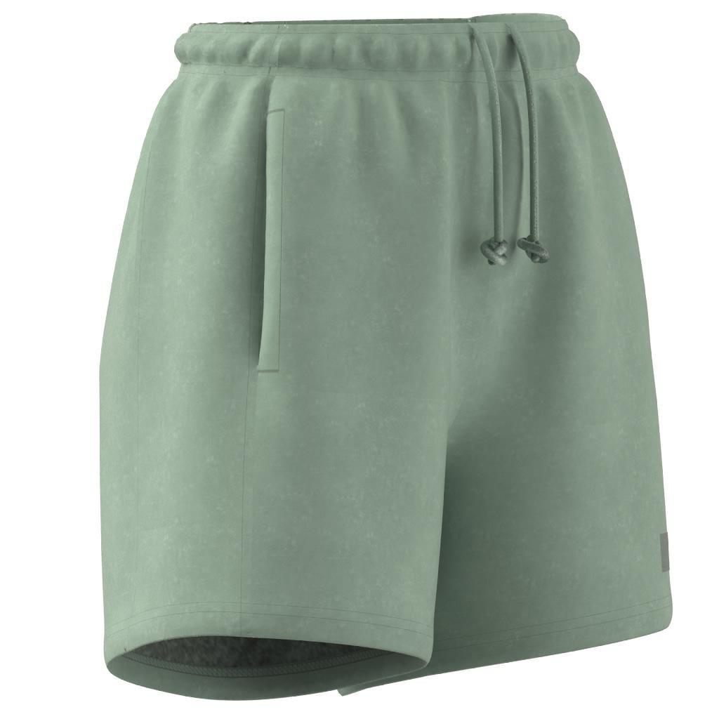 All Szn Fleece Washed Shorts, Green, , large image number 11