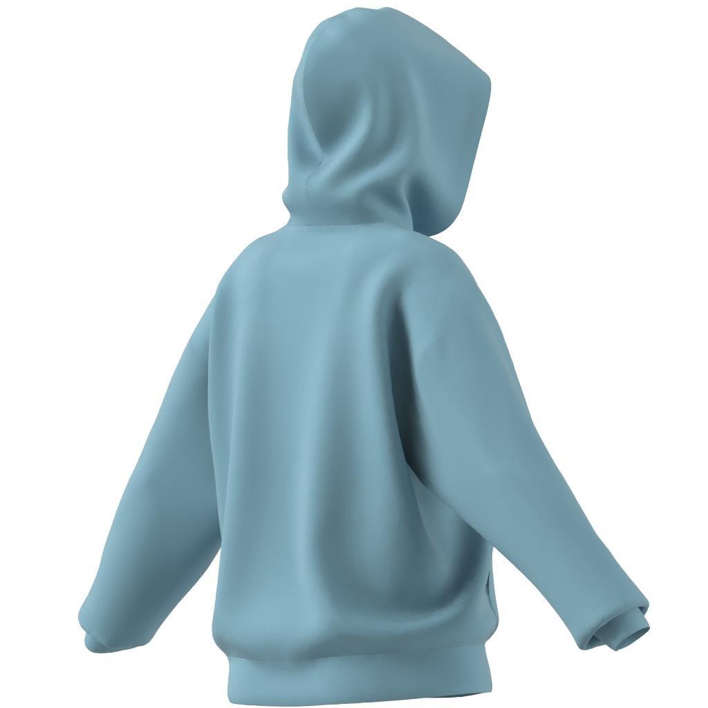 Essentials Big Logo Oversized French Terry Hoodie, Turquoise, A901_ONE, large image number 11