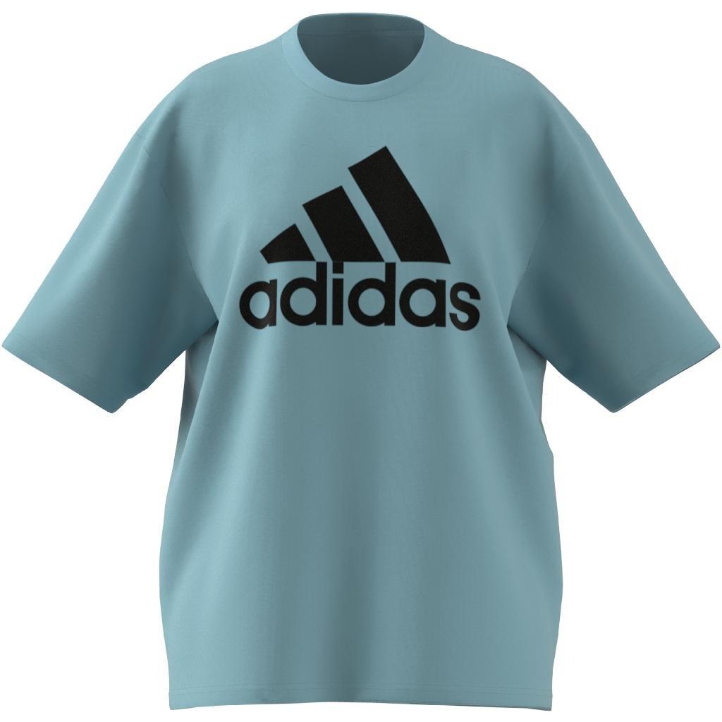 Essentials Big Logo Boyfriend T-Shirt, Turquoise, , large image number 6