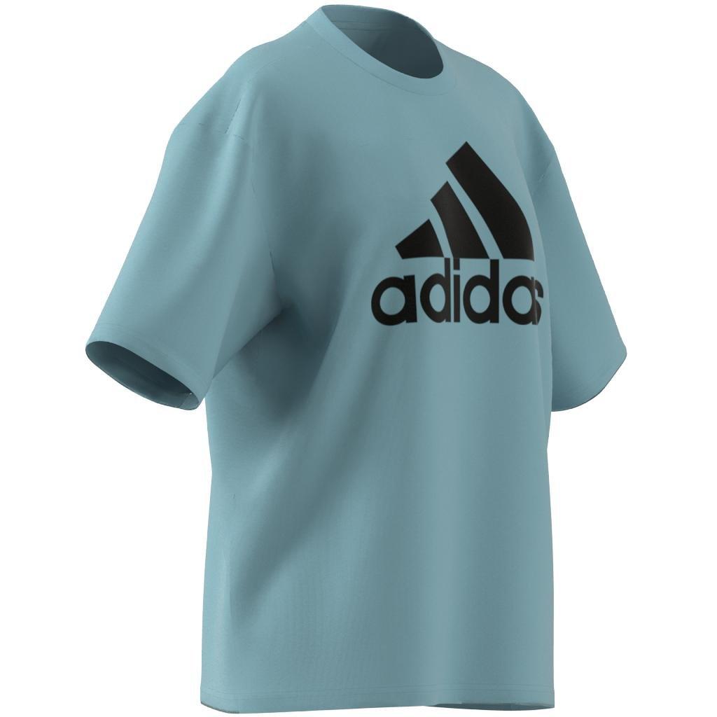 Essentials Big Logo Boyfriend T-Shirt, Turquoise, , large image number 10