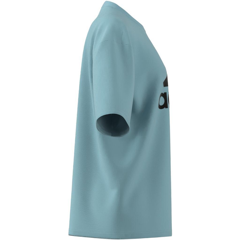 Essentials Big Logo Boyfriend T-Shirt, Turquoise, , large image number 11
