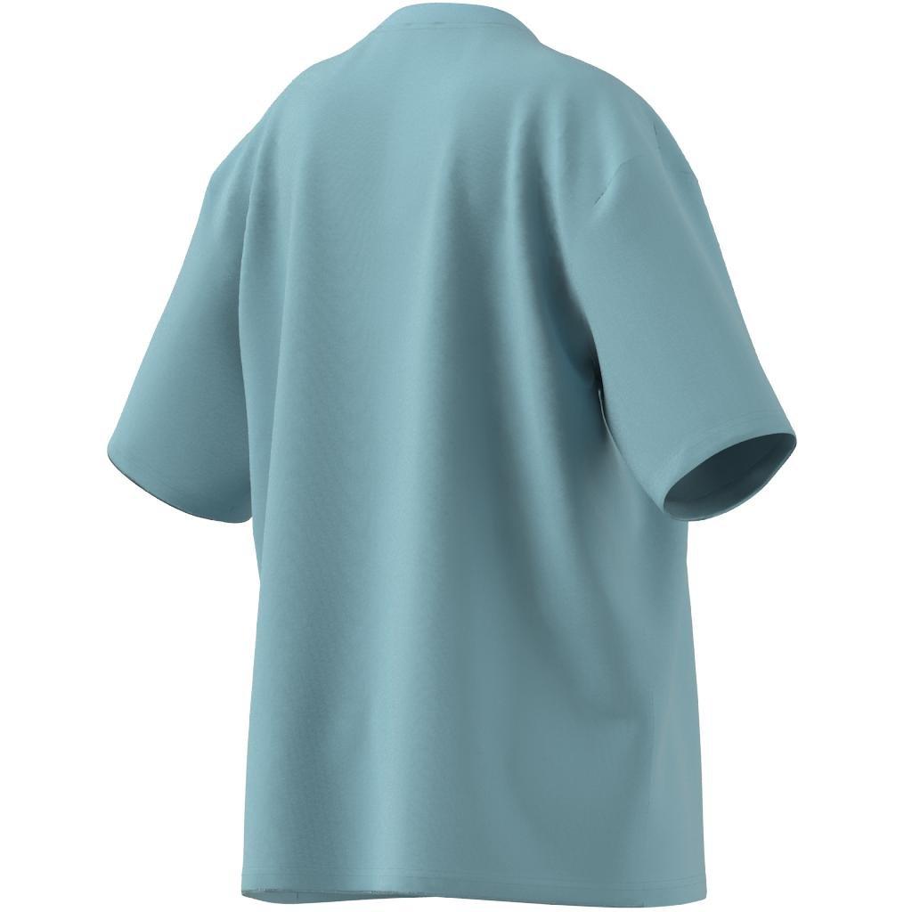 Essentials Big Logo Boyfriend T-Shirt, Turquoise, , large image number 14