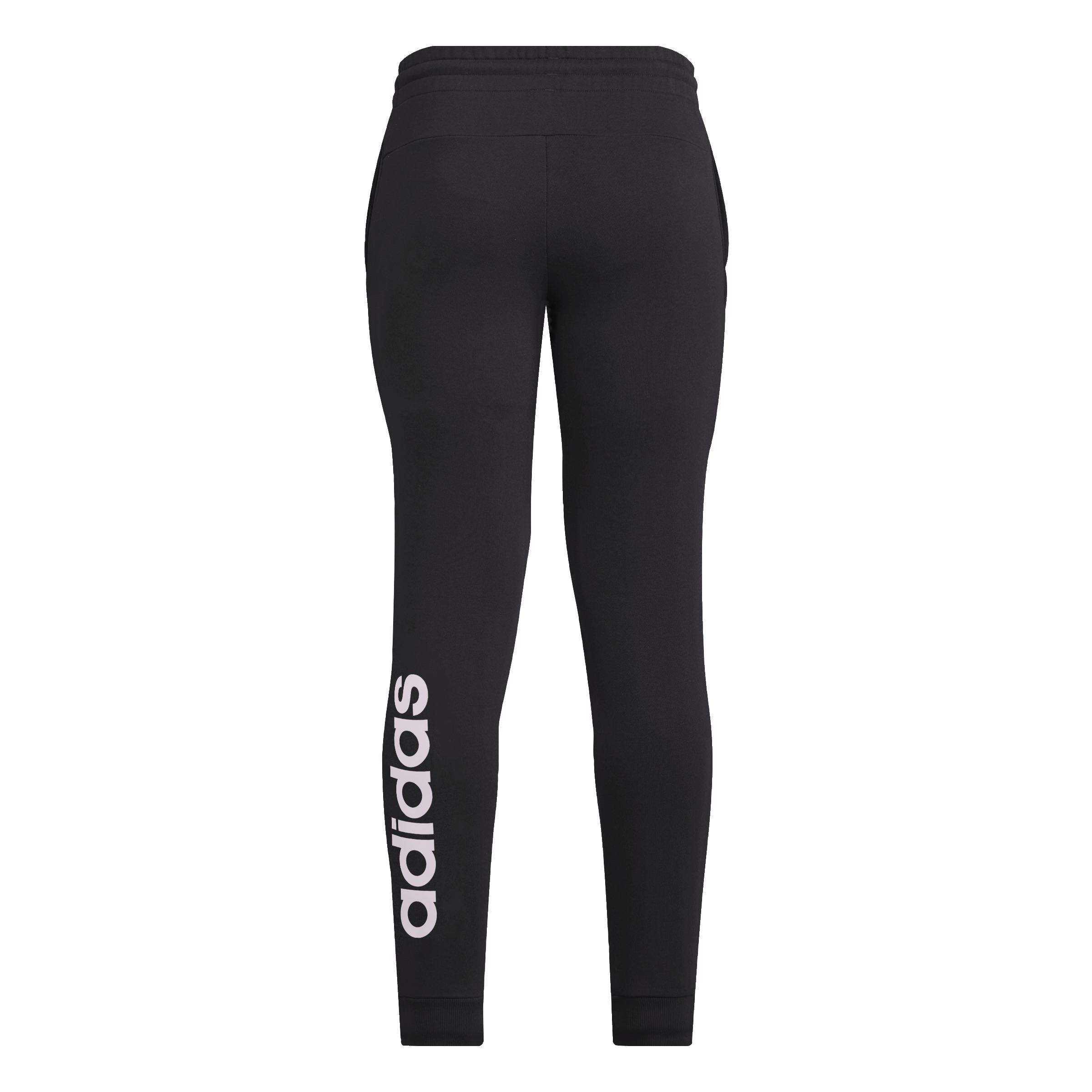 Essentials Linear French Terry Cuffed Joggers, Black, , large image number 2