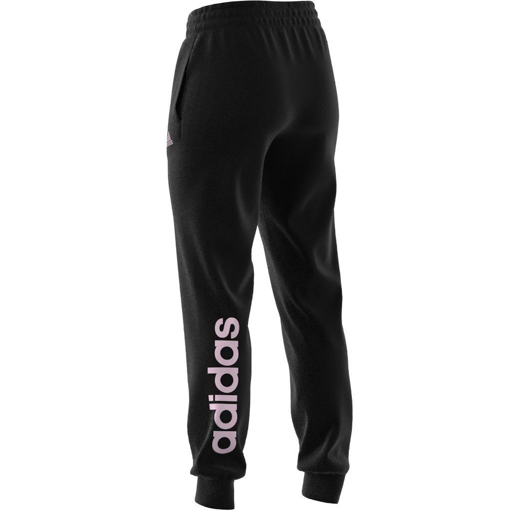 Essentials Linear French Terry Cuffed Joggers, Black, , large image number 9