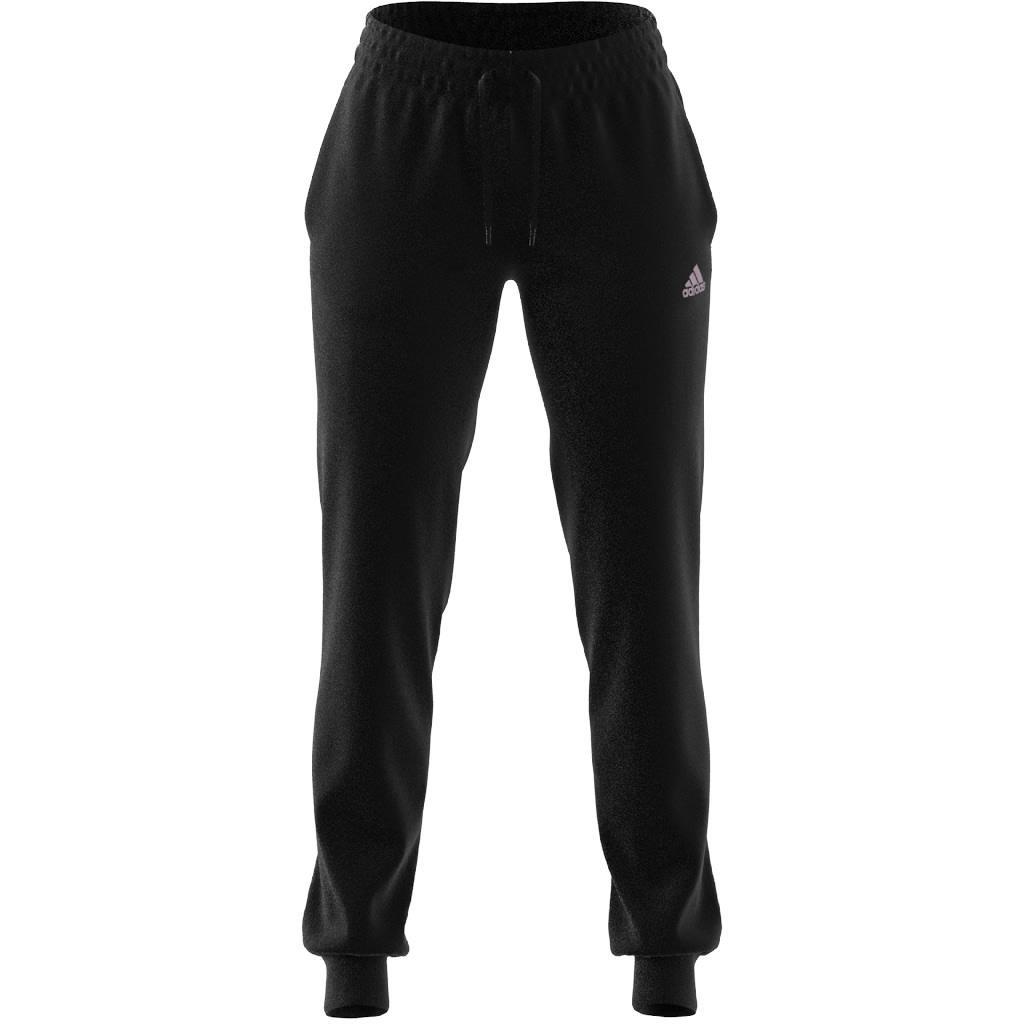 Essentials Linear French Terry Cuffed Joggers, Black, , large image number 10
