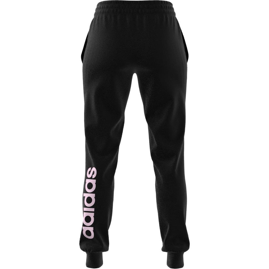 Essentials Linear French Terry Cuffed Joggers, Black, , large image number 11