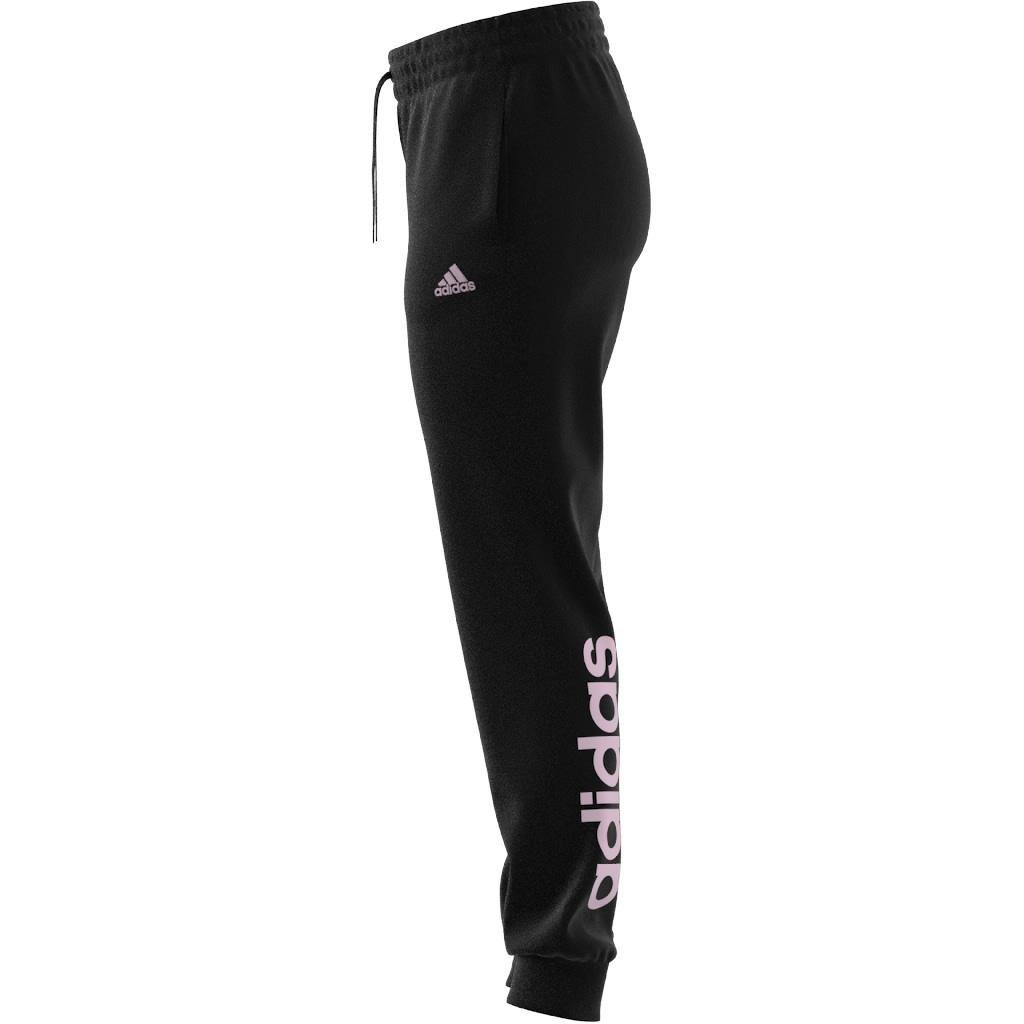 Essentials Linear French Terry Cuffed Joggers, Black, , large image number 14