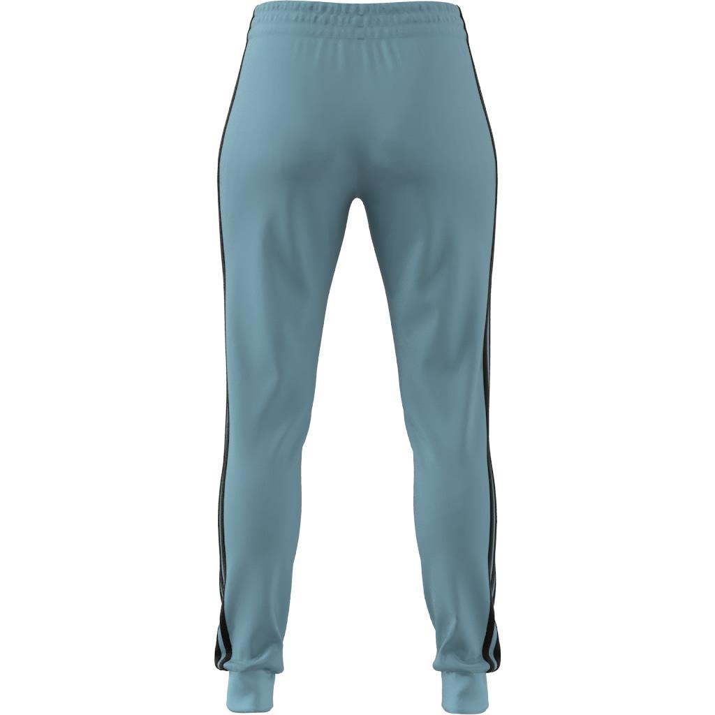 Essentials 3-Stripes French Terry Cuffed Joggers, Turquoise, , large image number 12
