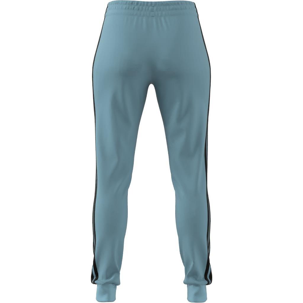 Essentials 3-Stripes French Terry Cuffed Joggers, Turquoise, A901_ONE, large image number 12