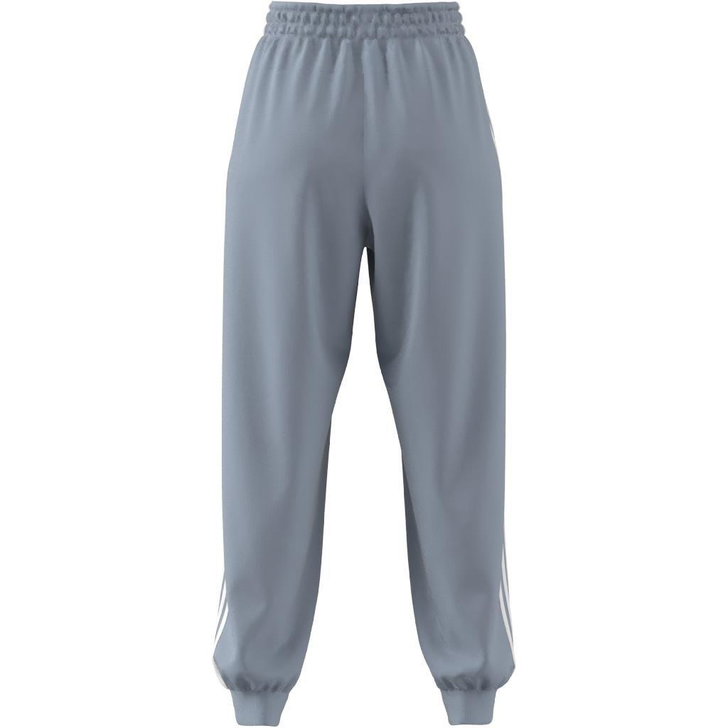 Essentials 3-Stripes French Terry Loose-Fit Joggers, Blue, A901_ONE, large image number 5