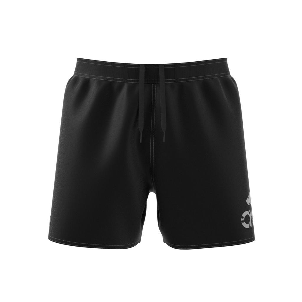 Printed Short-Length Swim Shorts, Black, A901_ONE, large image number 8