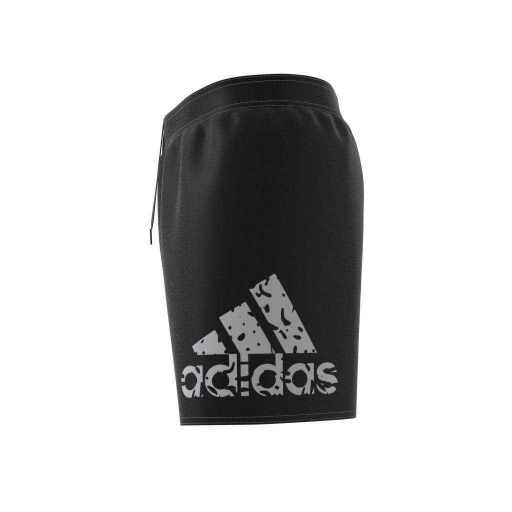 Printed Short-Length Swim Shorts, Black, A901_ONE, large image number 9