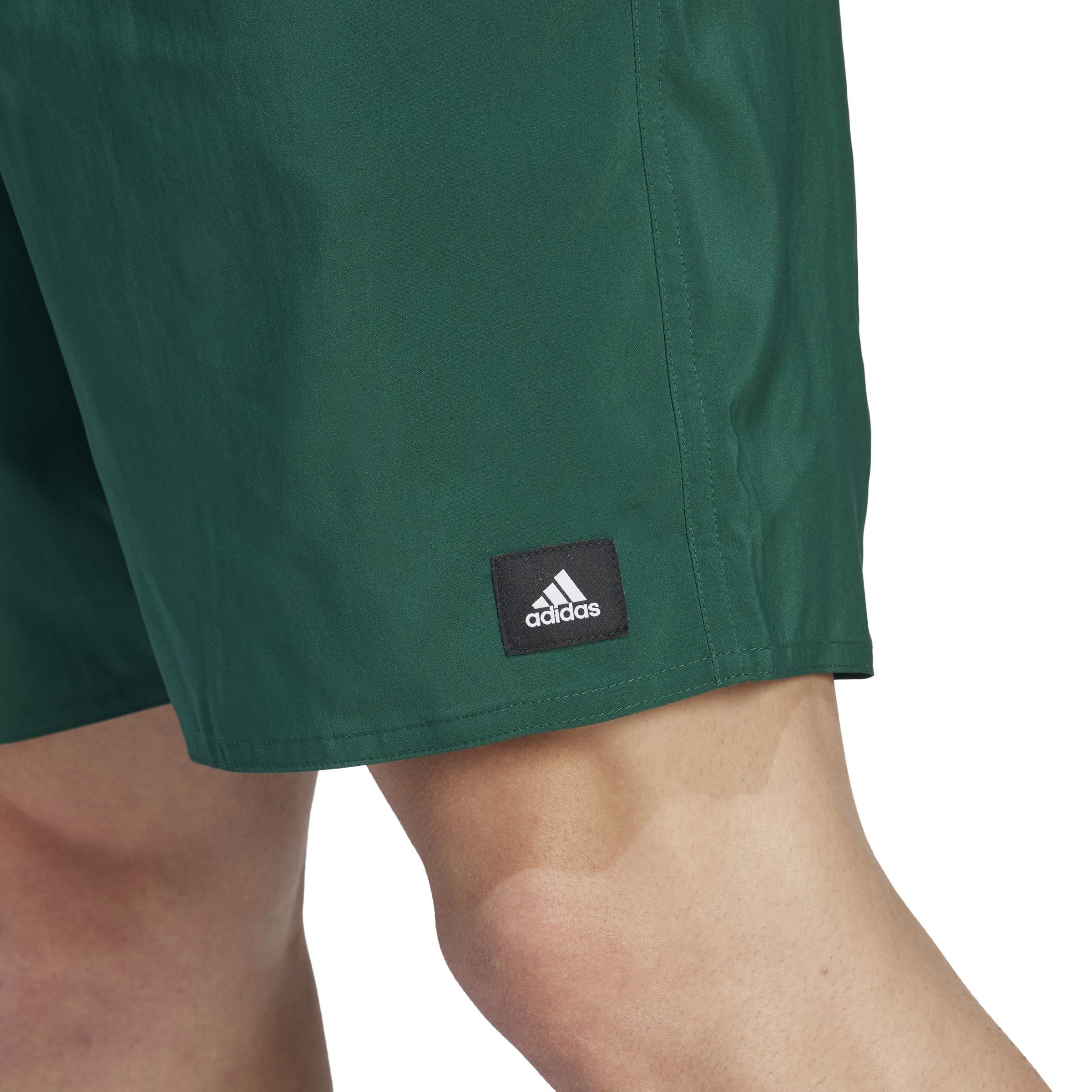 Solid Clx Classic-Length Swim Shorts, Green, A901_ONE, large image number 3