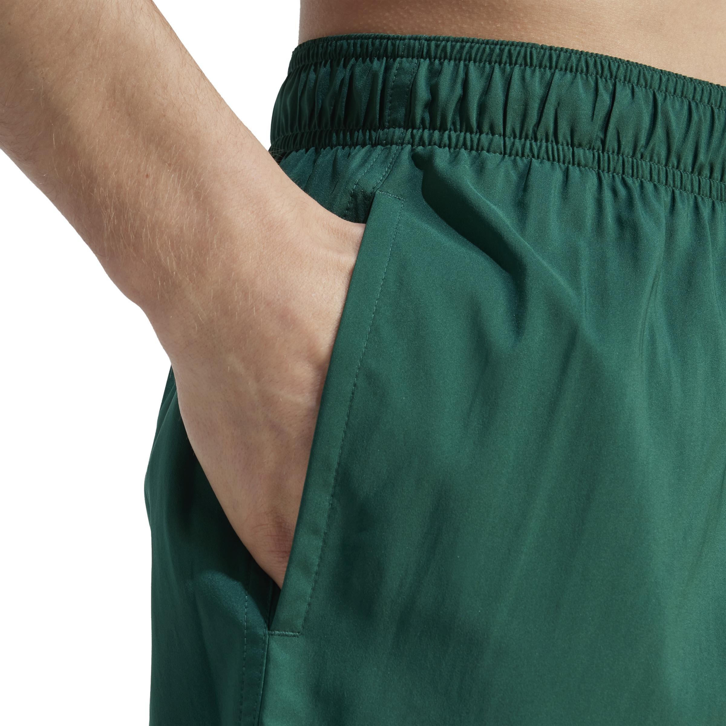 Solid Clx Classic-Length Swim Shorts, Green, A901_ONE, large image number 4