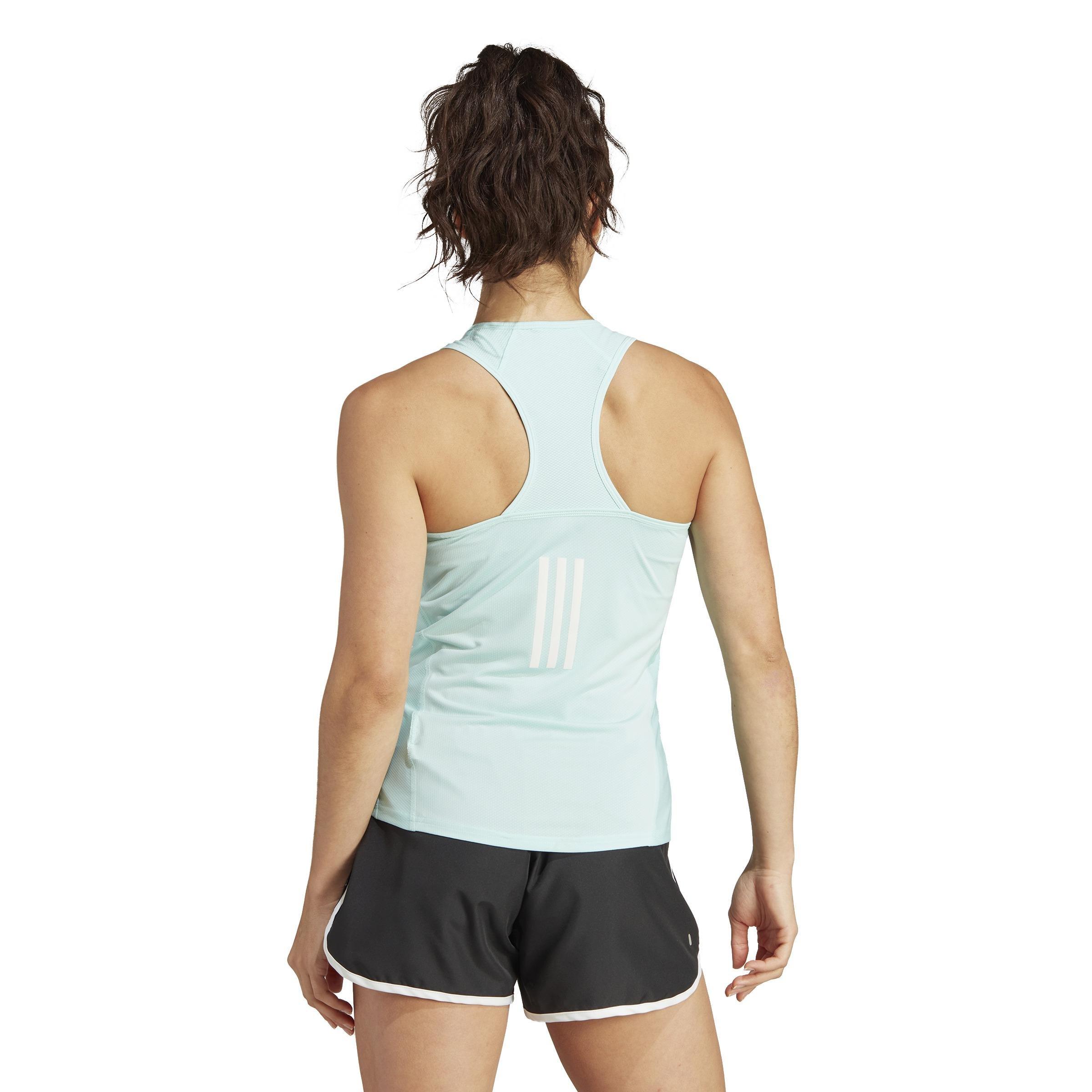 Own The Run Running Tank Top, Turquoise, A901_ONE, large image number 3