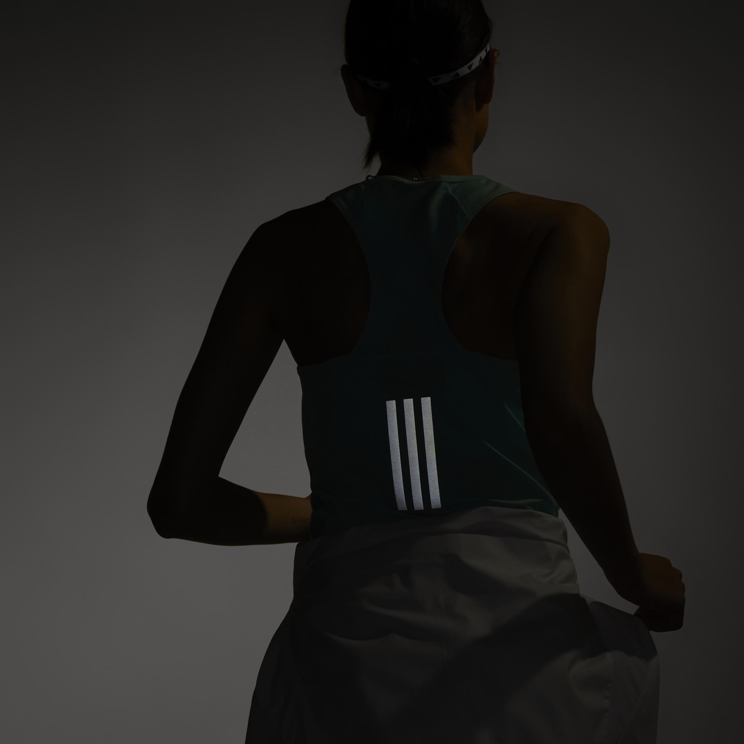 Own The Run Running Tank Top, Turquoise, A901_ONE, large image number 7