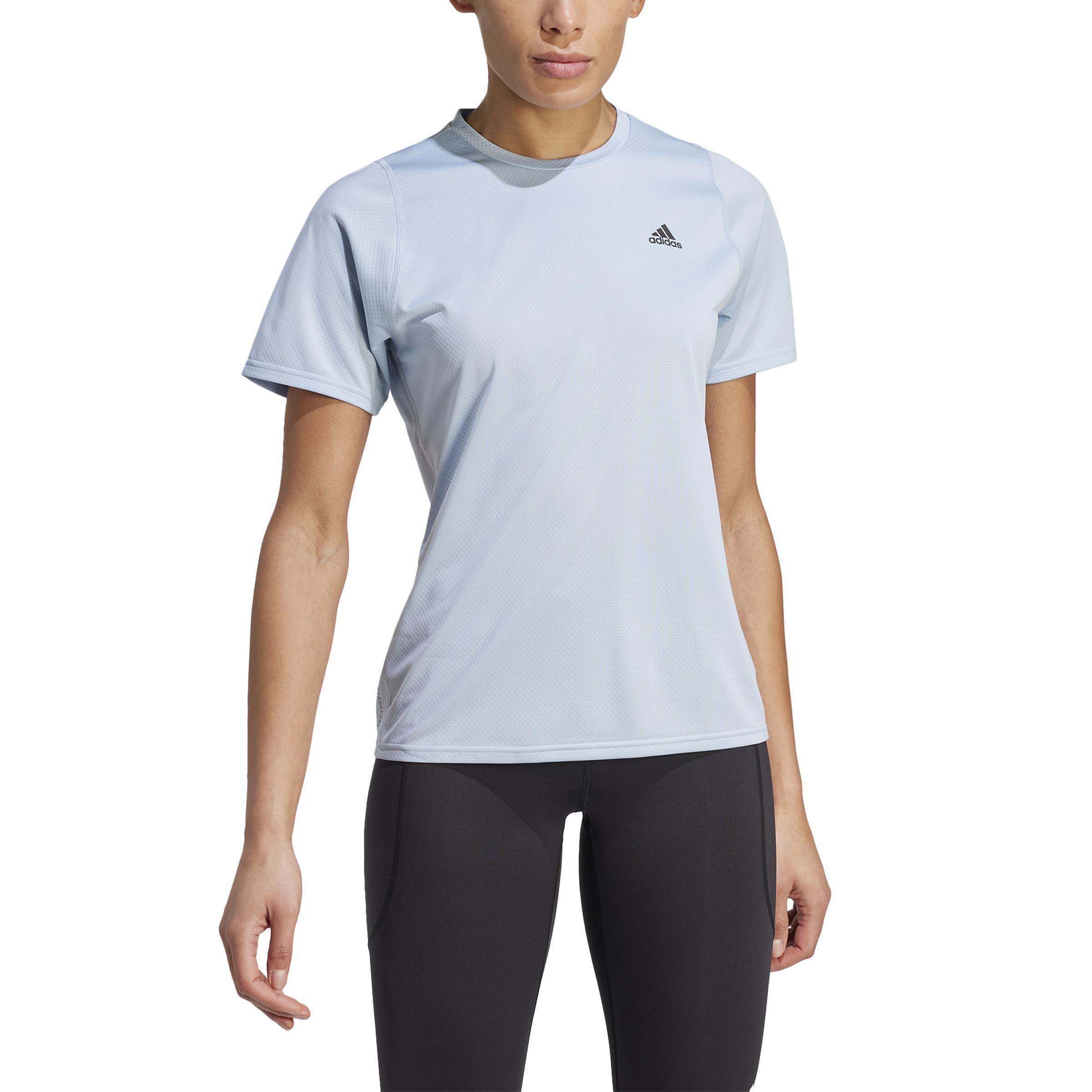 RUN ICON 3 BAR T-Shirt, Blue, A901_ONE, large image number 0