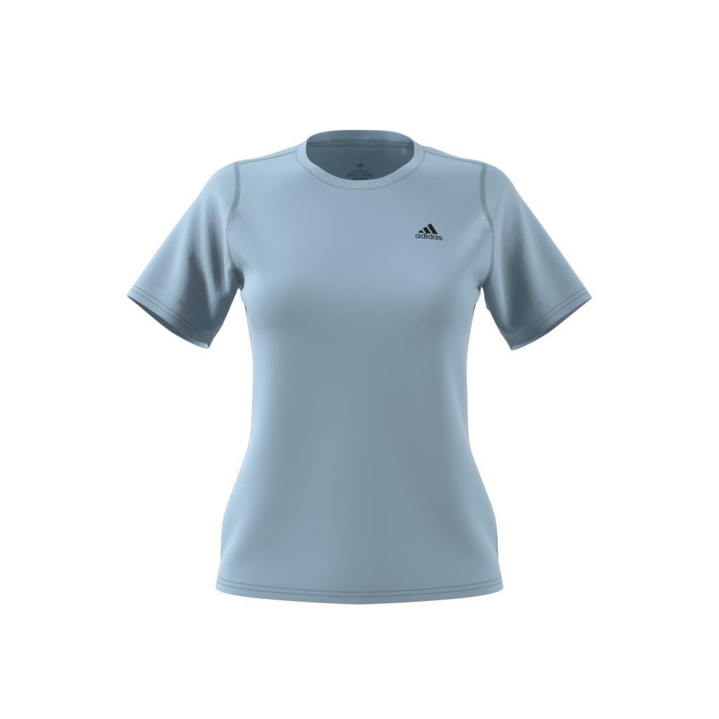 RUN ICON 3 BAR T-Shirt, Blue, A901_ONE, large image number 12