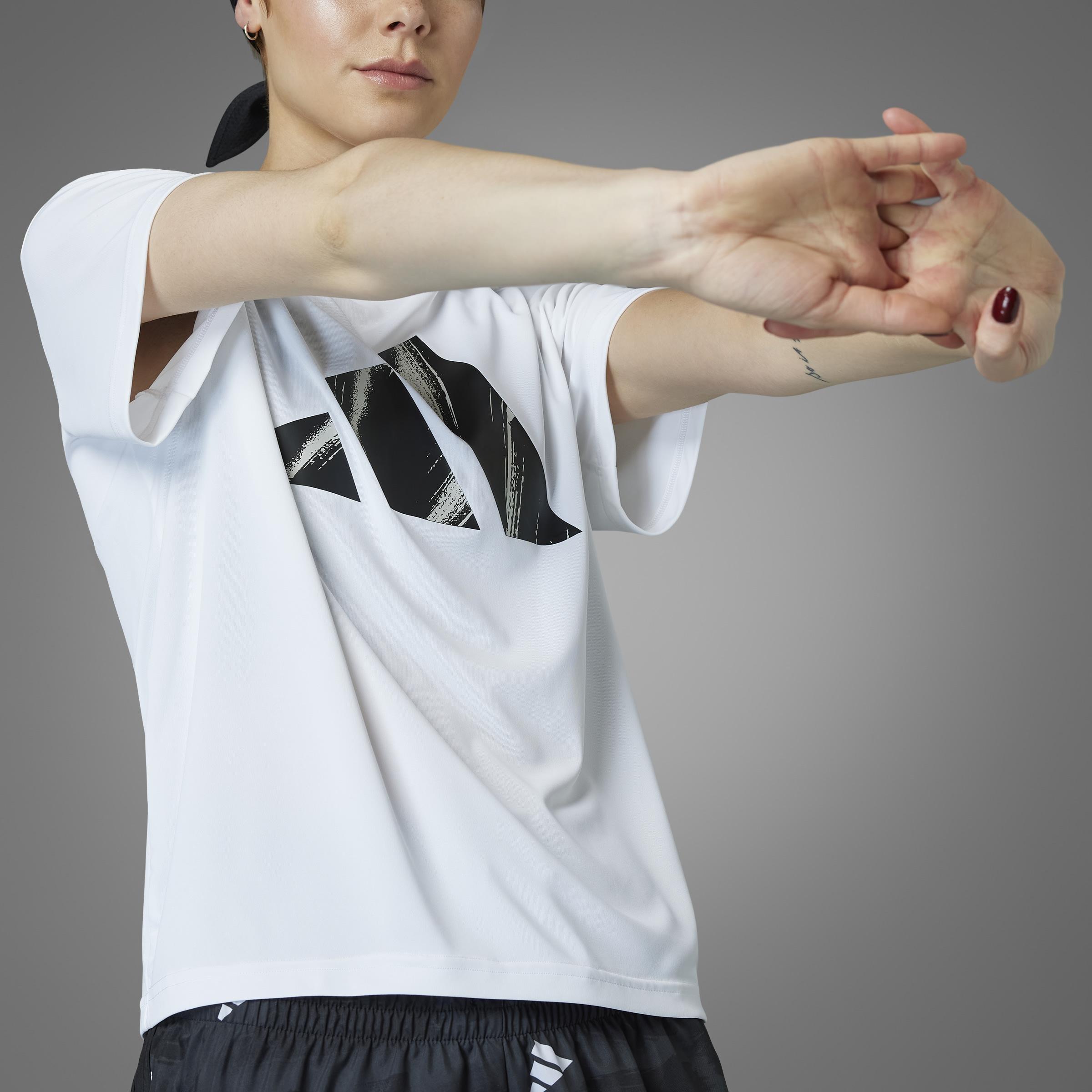 Run It Brand Love T-Shirt, White, A901_ONE, large image number 7