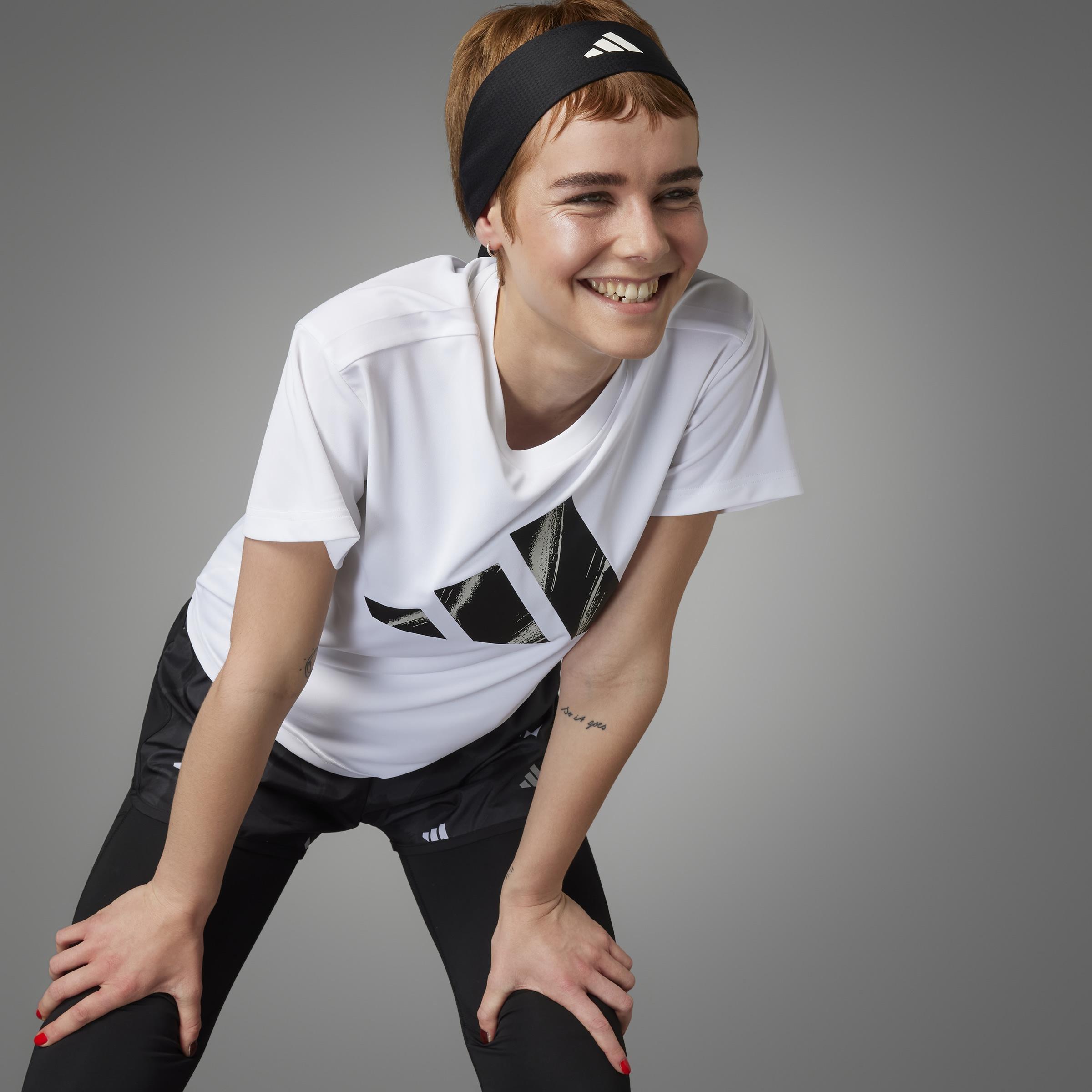 Run It Brand Love T-Shirt, White, , large image number 12